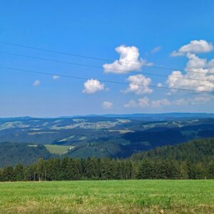 Blick vom Naturfreundehaus Breitnau nach St.Märgen